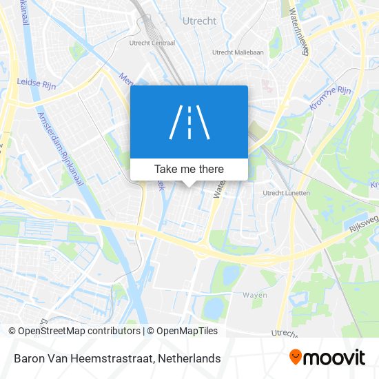 Baron Van Heemstrastraat Karte