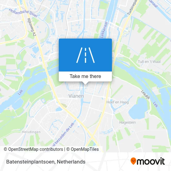 Batensteinplantsoen map