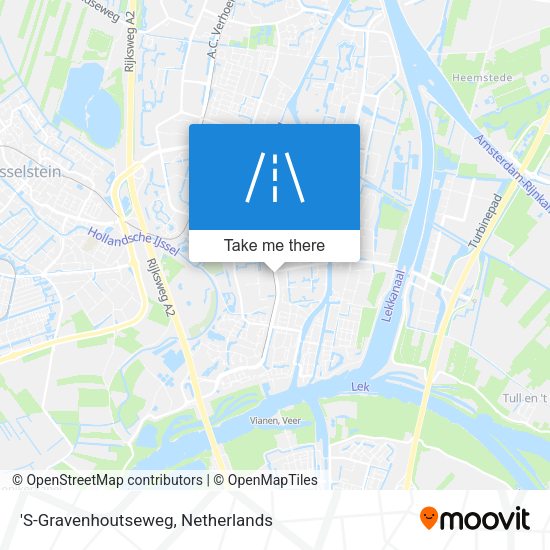 'S-Gravenhoutseweg map