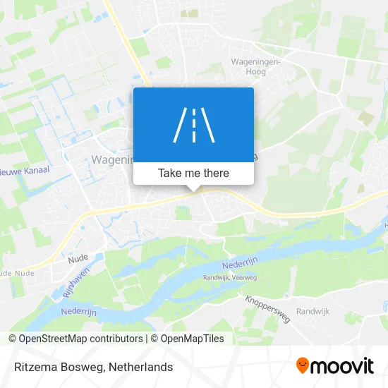 Ritzema Bosweg Karte