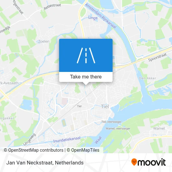 Jan Van Neckstraat map