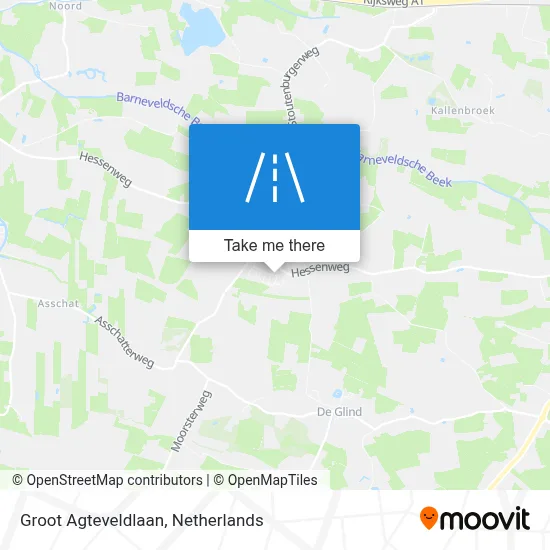 Groot Agteveldlaan map