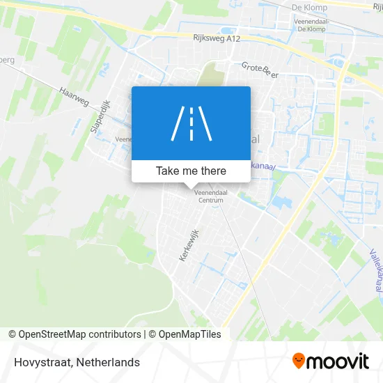 Hovystraat map