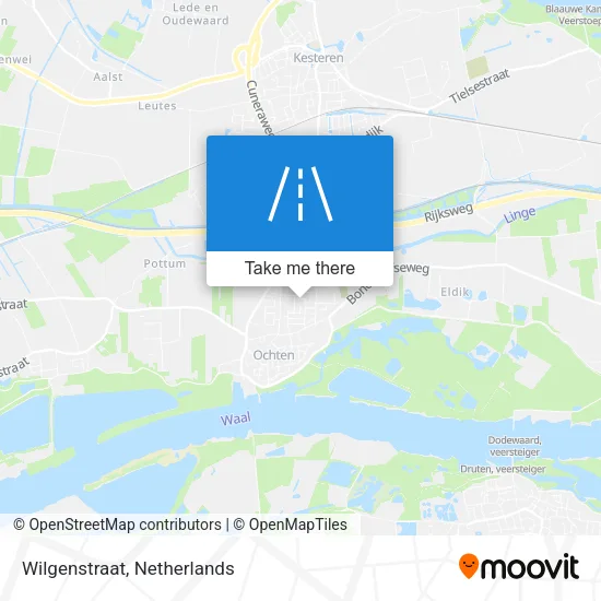 Wilgenstraat map