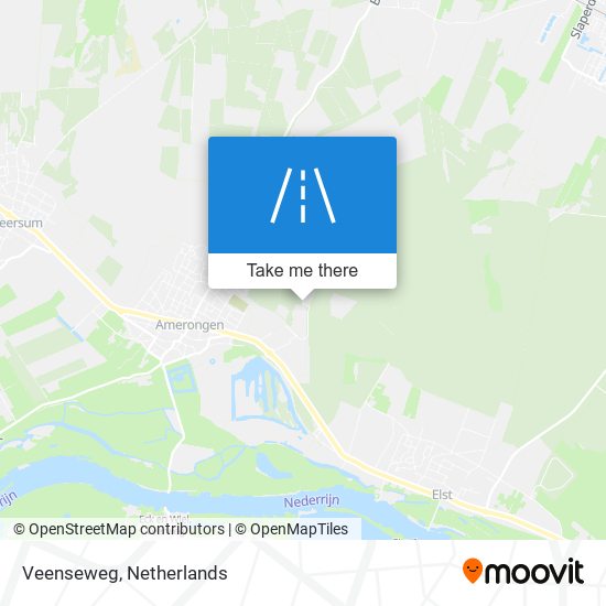 Veenseweg map