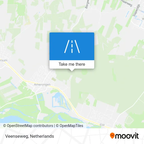 Veenseweg map