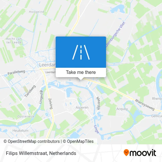 Filips Willemstraat map