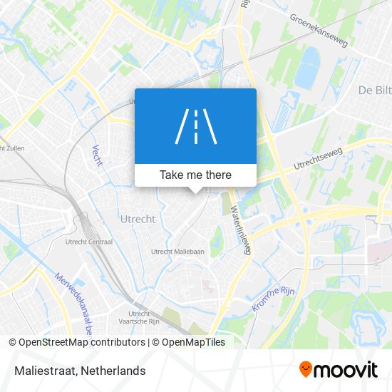 Maliestraat map