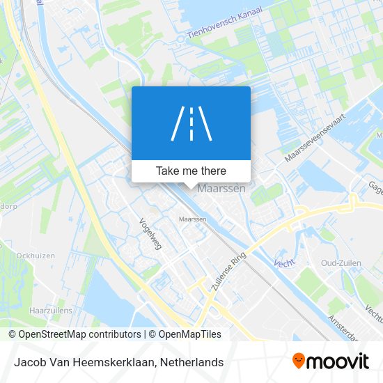 Jacob Van Heemskerklaan map
