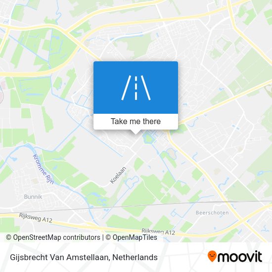 Gijsbrecht Van Amstellaan map