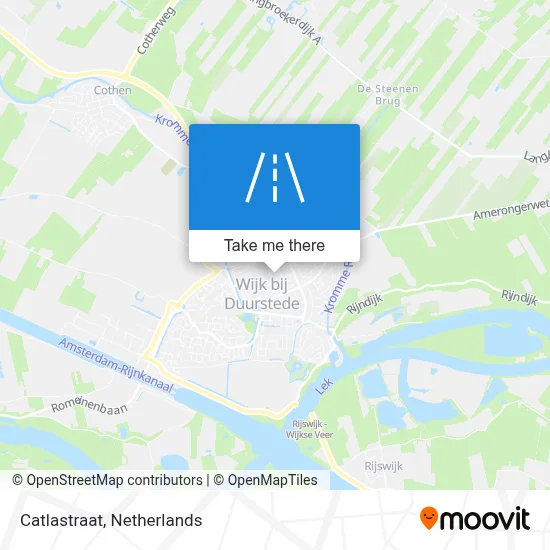 Catlastraat map