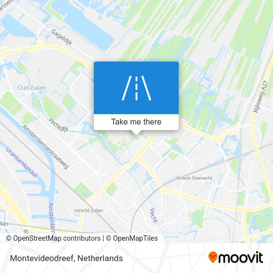 Montevideodreef map