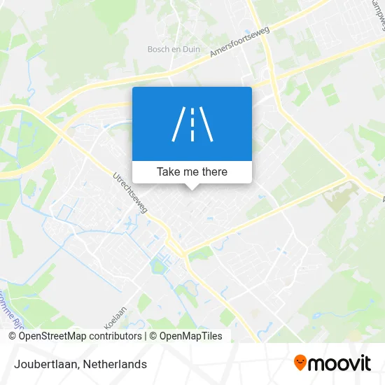 Joubertlaan map