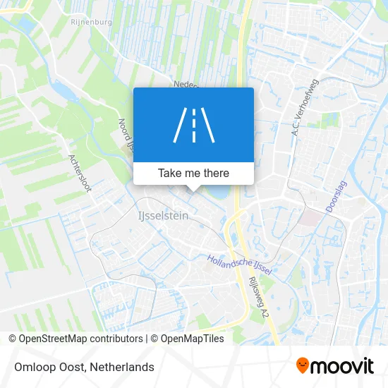 Omloop Oost map