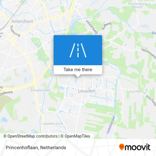 Princenhoflaan map