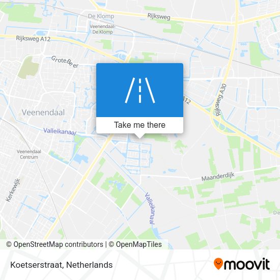 Koetserstraat map