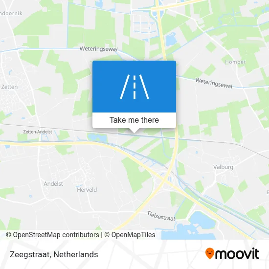 Zeegstraat Karte