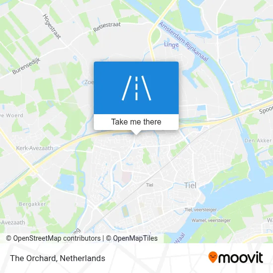 De Gaard map