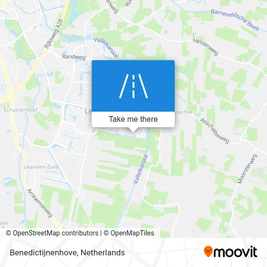 Benedictijnenhove map