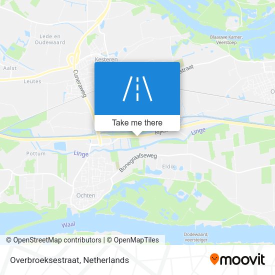 Overbroeksestraat map