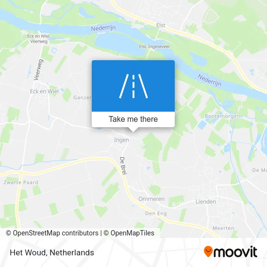 Het Woud map