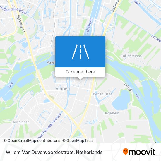 Willem Van Duvenvoordestraat Karte