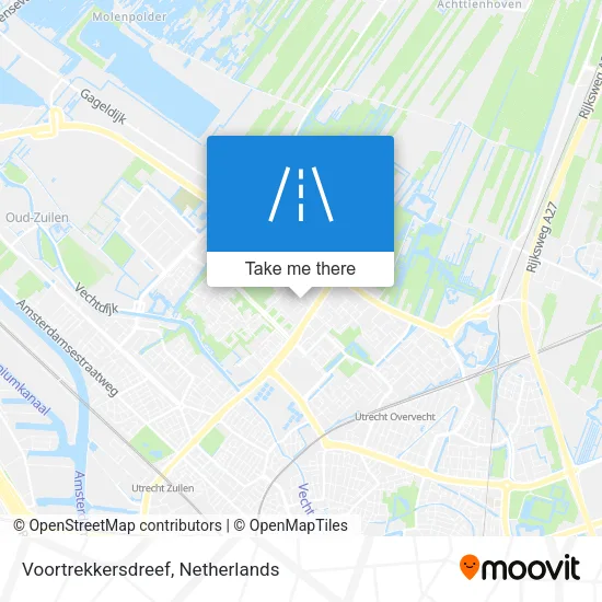 Voortrekkersdreef map