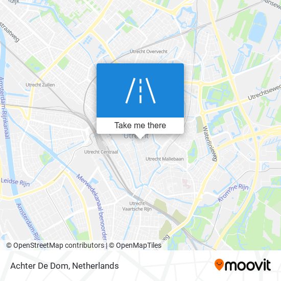 Achter De Dom map