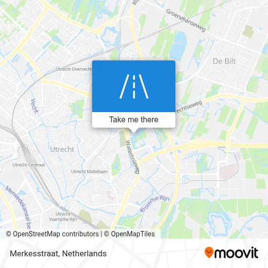 Merkesstraat map