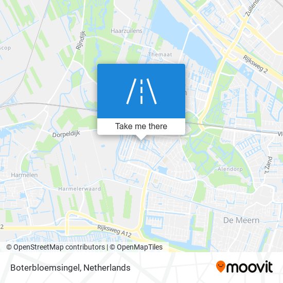 Boterbloemsingel map