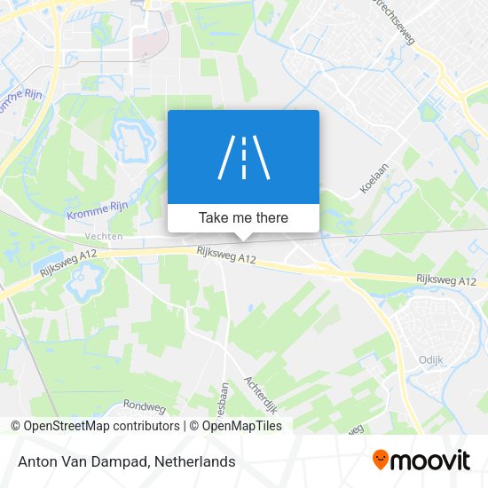 Anton Van Dampad map