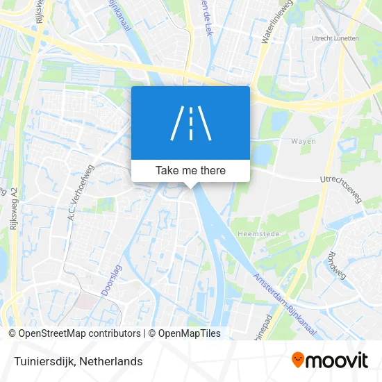 Tuiniersdijk map