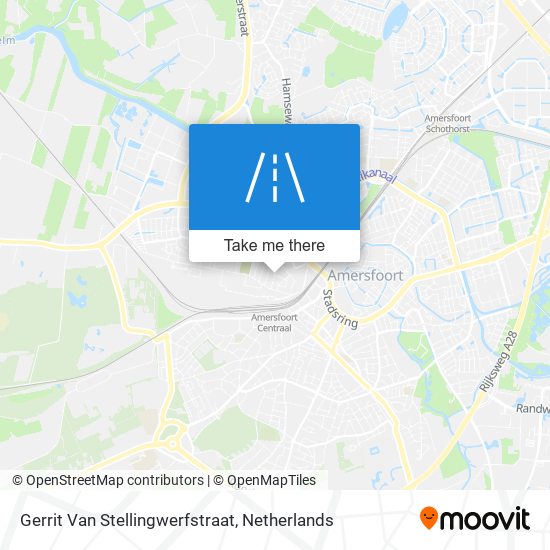 Gerrit Van Stellingwerfstraat map