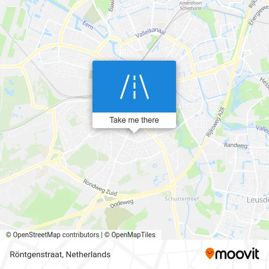 Röntgenstraat map
