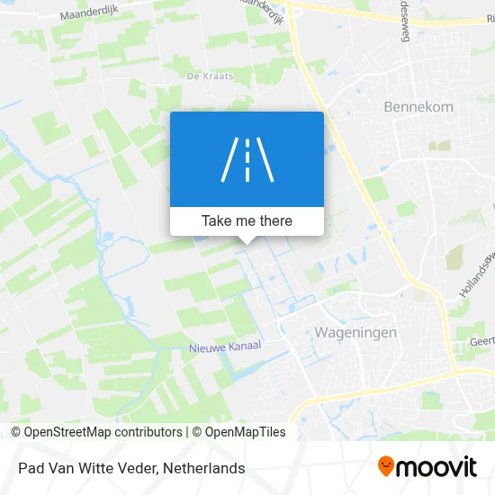 Pad Van Witte Veder map