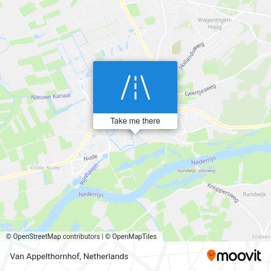 Van Appelthornhof map