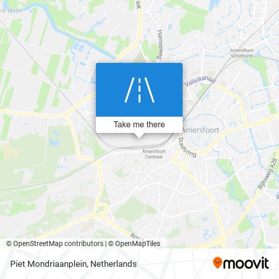 Piet Mondriaanplein Karte