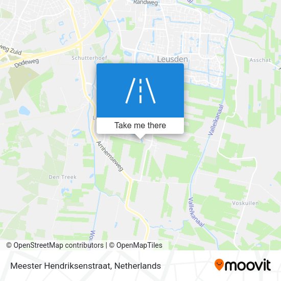 Meester Hendriksenstraat map