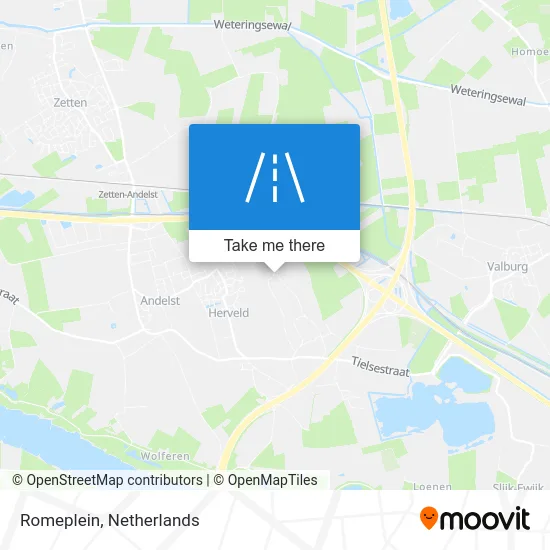 Romeplein Karte