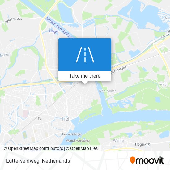 Lutterveldweg map