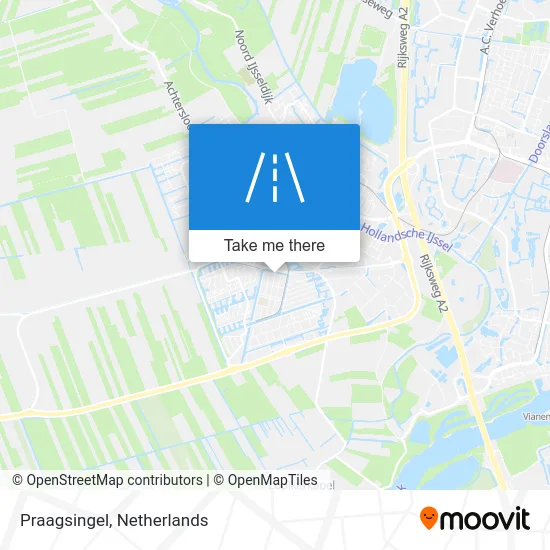 Praagsingel map