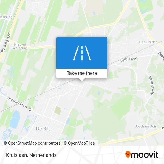 Kruislaan map