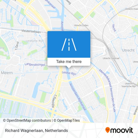 Richard Wagnerlaan map