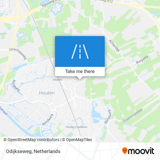 Odijkseweg Karte