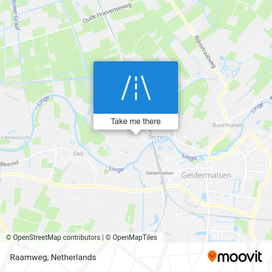 Raamweg map