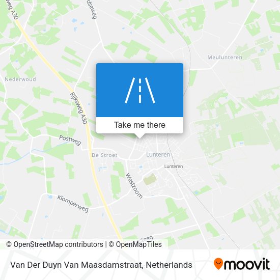 Van Der Duyn Van Maasdamstraat map
