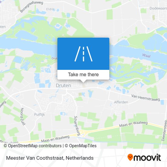 Meester Van Coothstraat map