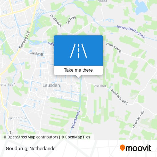 Goudbrug map