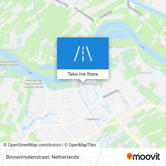 Binnenmolenstraat map