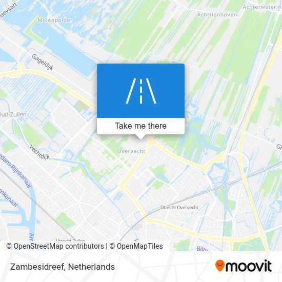 Zambesidreef map